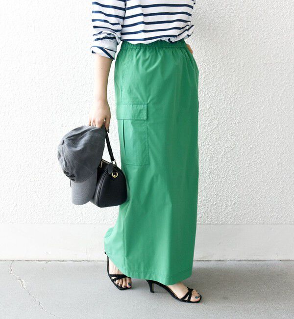 SHIPS any「SHIPS any:〈洗濯機可能〉タイプライター イージー カーゴ タイト スカート」|スカート|