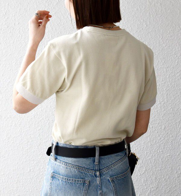 SHIPS any「《一部追加予約》【SHIPS any別注】LACOSTE:〈洗濯機可能〉PIQUE クルーネック Tシャツ 26SS」|Tシャツ・カットソー|