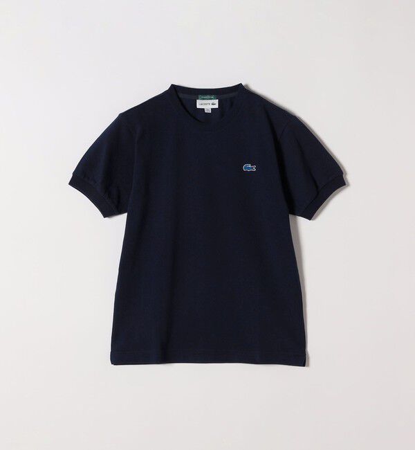 SHIPS any「《一部追加予約》【SHIPS any別注】LACOSTE:〈洗濯機可能〉PIQUE クルーネック Tシャツ 26SS」|Tシャツ・カットソー|