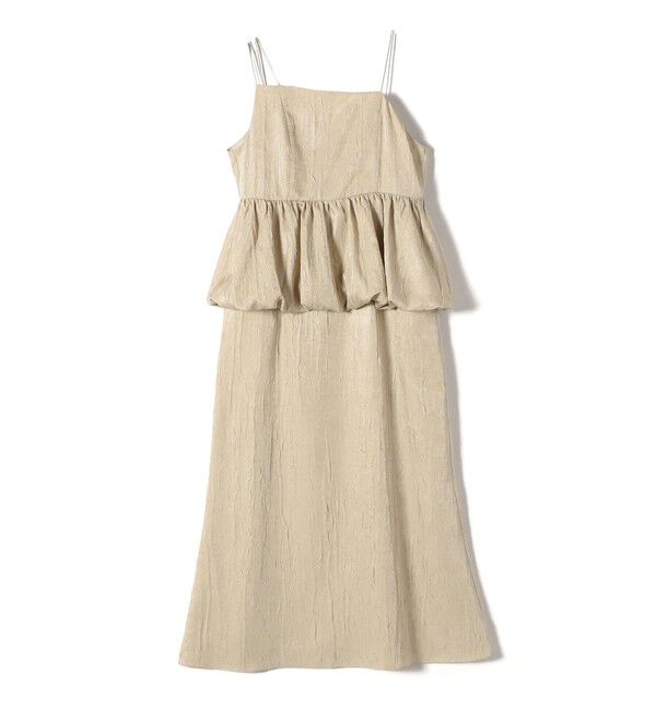 SHIPS for women「kaene:バルーン ペプラム ドレス（セレモニー対応可）」|ドレス|