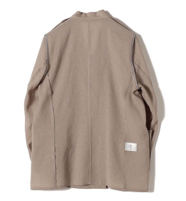 SHIPS Colors 「SHIPS Colors:〈手洗い可能〉シアー リネンライク ダブルジャケット◇」|テーラードジャケット|