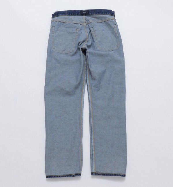 SHIPS「SHIPS: ベーシック 5ポケット ブリーチ デニム パンツ」|デニム|
