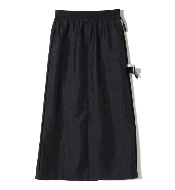 SHIPS for women「〈手洗い可能〉シアー シャイニー ウエスト ゴム ギャザー スカート」|スカート|