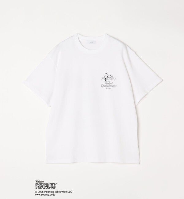 SHIPS any「SHIPS any: SNOOPY コラボ NOT THERE グラフィック バック プリント Tシャツ◇」|Tシャツ・カットソー|