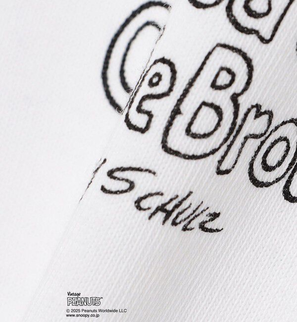 SHIPS any「SHIPS any: SNOOPY コラボ NOT THERE グラフィック バック プリント Tシャツ◇」|Tシャツ・カットソー|