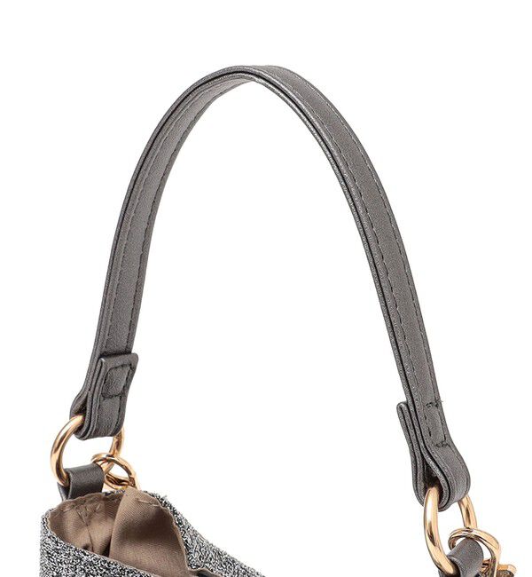 SHIPS any「SHIPS any: ラメ フリル ミニ ショルダー バッグ」|ショルダー・メッセンジャー|