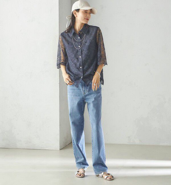 SHIPS for women「Revis.:〈UVカット/撥水〉リボン キャップ」|キャップ・キャスケット|