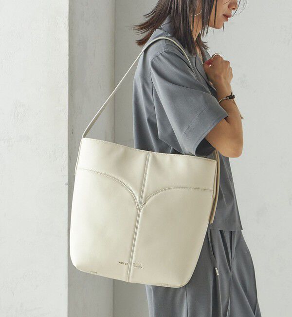 SHIPS for women「NUCLE: ALA」|ショルダー・メッセンジャー|ライトホワイト