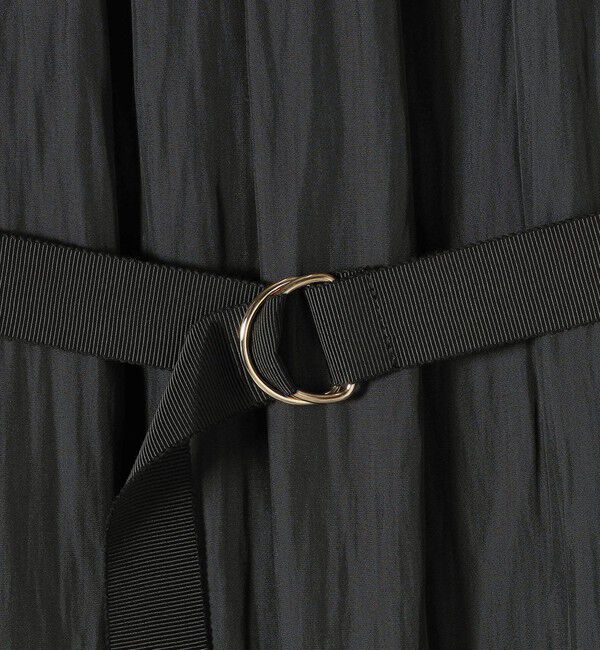 SHIPS for women「〈手洗い可能〉割繊 無地 ノースリーブ ワンピース」|ワンピース|