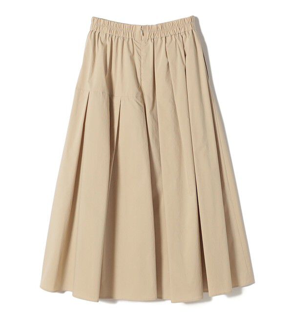 SHIPS for women「SHIPS Primary Navy Label:〈手洗い可能〉アシメ タック スカート」|スカート|