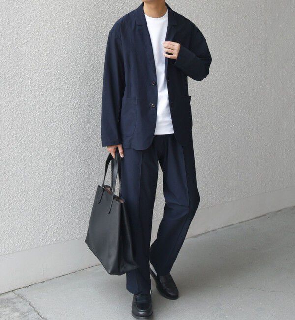 SHIPS any「SHIPS any: 360&deg; THE CIRCLE STRETCH センタークリース イージーパンツ(セットアップ対応)◇」|チノ|