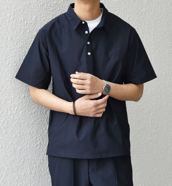 SHIPS any「SHIPS any: 360&deg; THE CIRCLE STRETCH ポロシャツ(セットアップ対応)◇」|ポロシャツ|