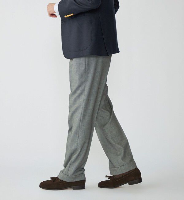 SHIPS「SHIPS: ラグジュアリー カノニコ バーズアイ スラックス」|スラックス|