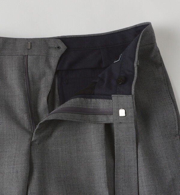 SHIPS「SHIPS: ラグジュアリー カノニコ バーズアイ スラックス」|スラックス|