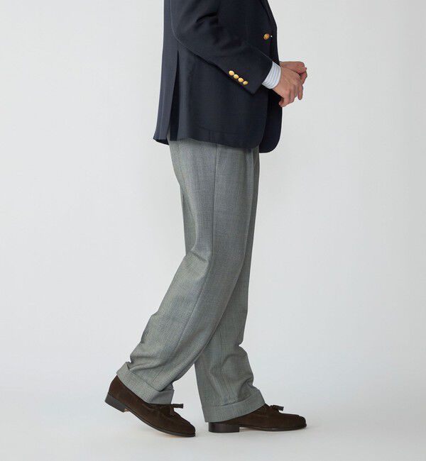 SHIPS「SHIPS: ラグジュアリー カノニコ バーズアイ スラックス」|スラックス|