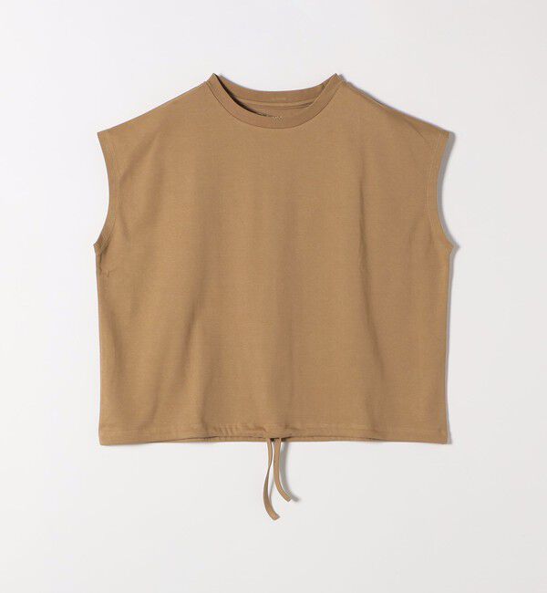 SHIPS any「SHIPS any:〈接触冷感/汗染み防止加工/洗濯機可能〉ドロスト フレンチスリーブ TEE」|Tシャツ・カットソー|