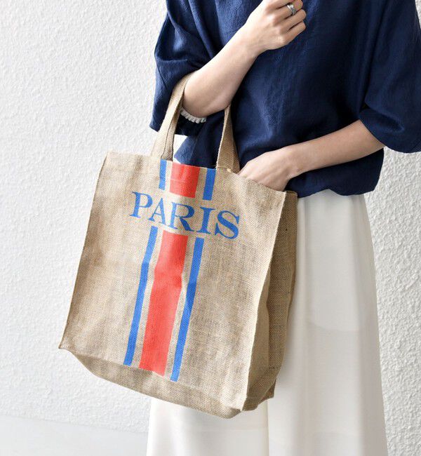 SHIPS any「MAISON BENGAL: ジュート トート バッグ 25SS」|トートバッグ|