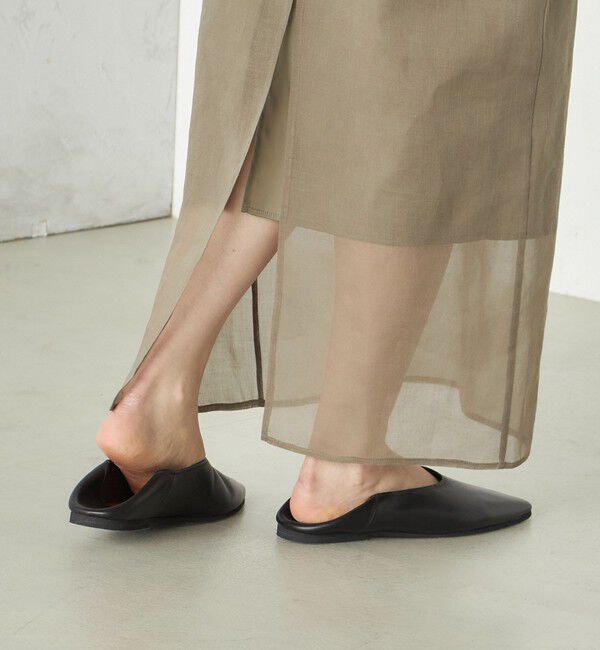 SHIPS for women「《予約》Wai＋:〈手洗い可能〉オーガンジー ノースリーブ 2WAY ワンピース」|ワンピース|