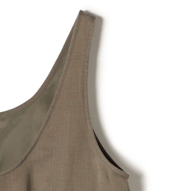 SHIPS for women「《予約》Wai＋:〈手洗い可能〉オーガンジー ノースリーブ 2WAY ワンピース」|ワンピース|