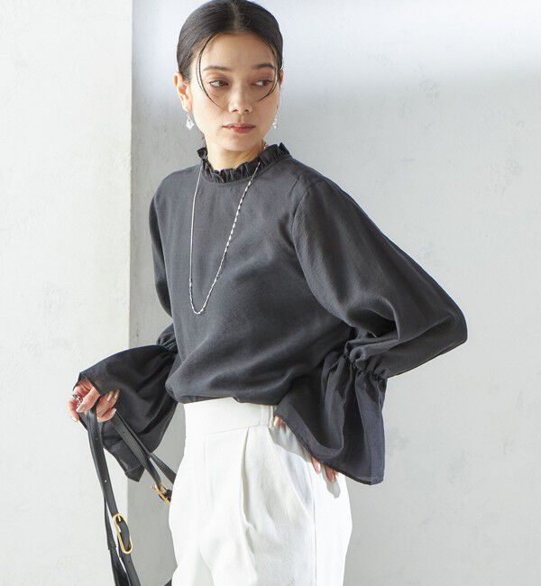 SHIPS for women「【SHIPS別注】HARIO:ウェーブ ピアス」|ピアス|