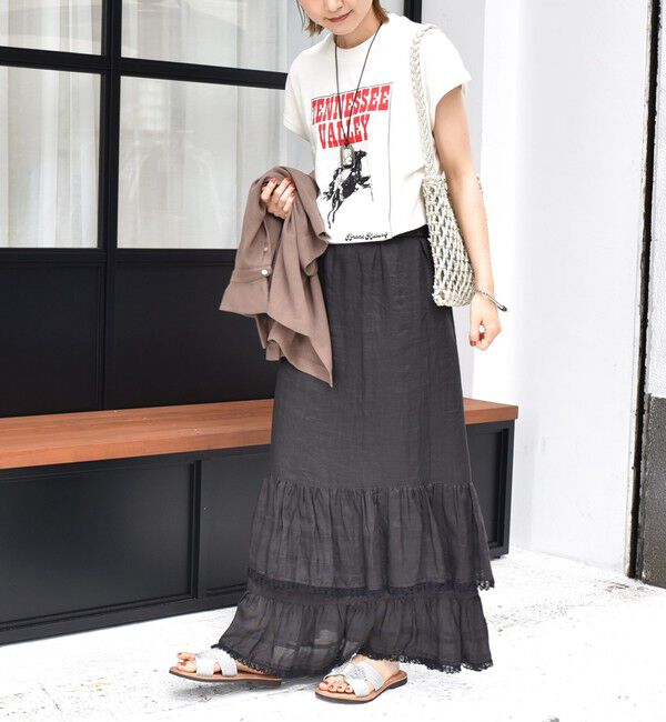 SHIPS for women「【SHIPS別注】TENNESSEE:フレンチ スリーブ プルオーバー」|タンクトップ|