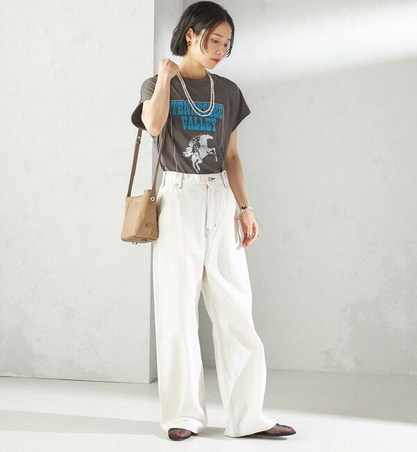 SHIPS for women「【SHIPS別注】TENNESSEE:フレンチ スリーブ プルオーバー」|タンクトップ|