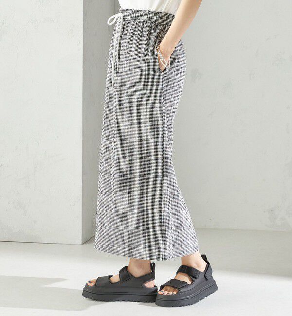 SHIPS for women「〈手洗い可能〉ACAR リップル ポケット スカート」|スカート|