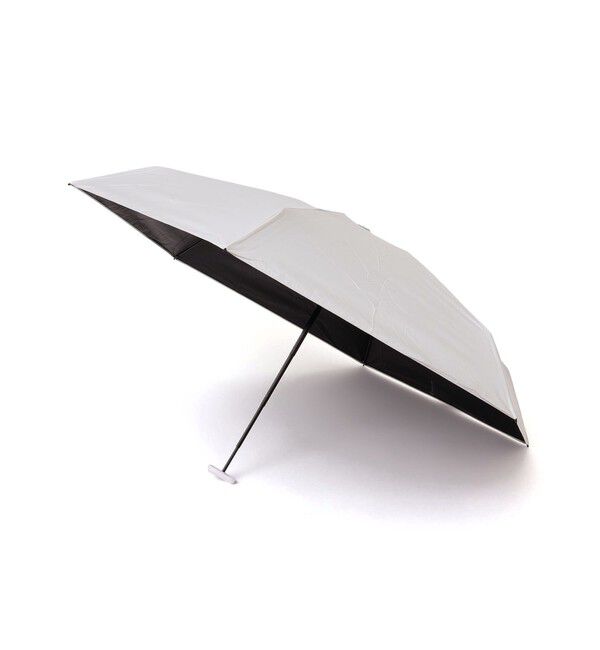 SHIPS any「Wpc.: AERIAL TINY UVカット アンブレラ （折りたたみ傘）」|傘|ライトグレー