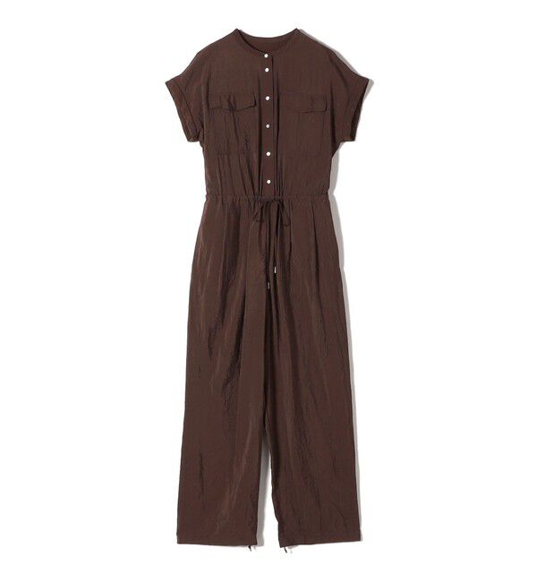 SHIPS for women「〈手洗い可能〉ダブル ポケット ミリタリー オールインワン」|オールインワン|