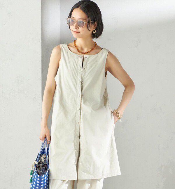 SHIPS for women「maroba:＜手洗い可能＞ラッシュ ミニ ワンピース」|その他|