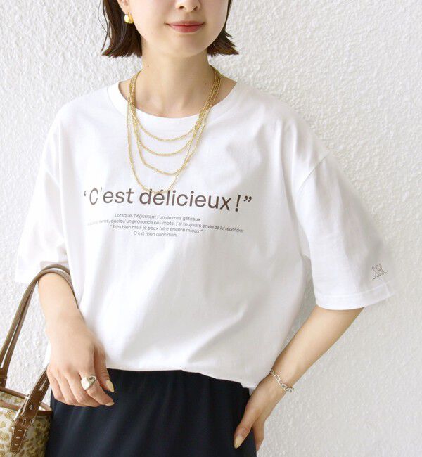 SHIPS for women「サダハルアオキ コラボ TEE」|Tシャツ・カットソー|ホワイト