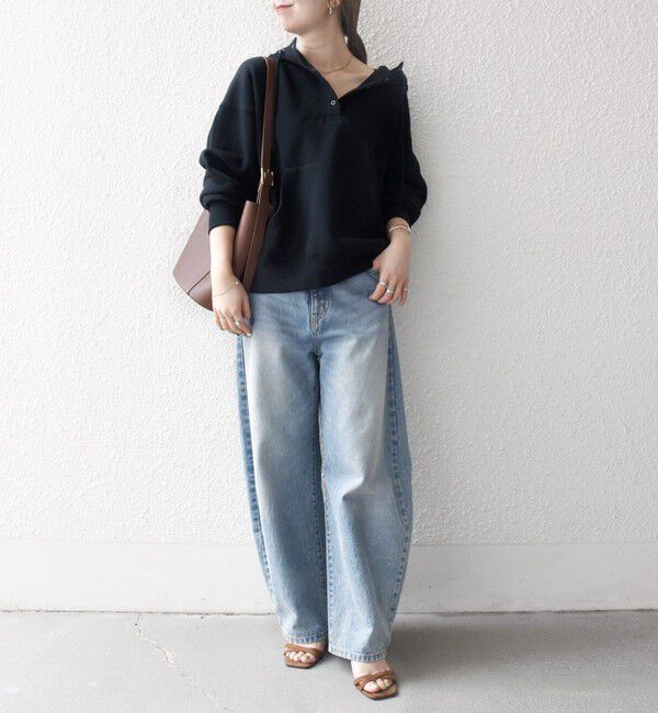 SHIPS any「SHIPS any:〈洗濯機可能〉USAコットン 裏起毛 フーディー ルーズ プルオーバー」|パーカー|