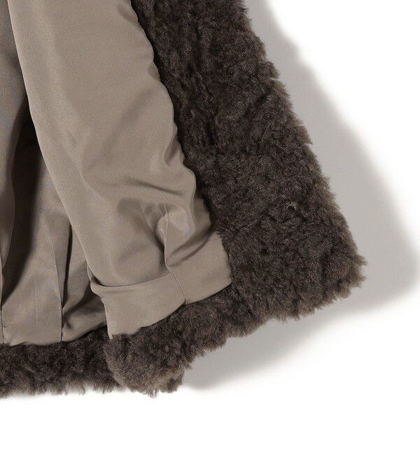 SHIPS for women「ランダム ファー ショート ジレ」|ベスト・ジレ|