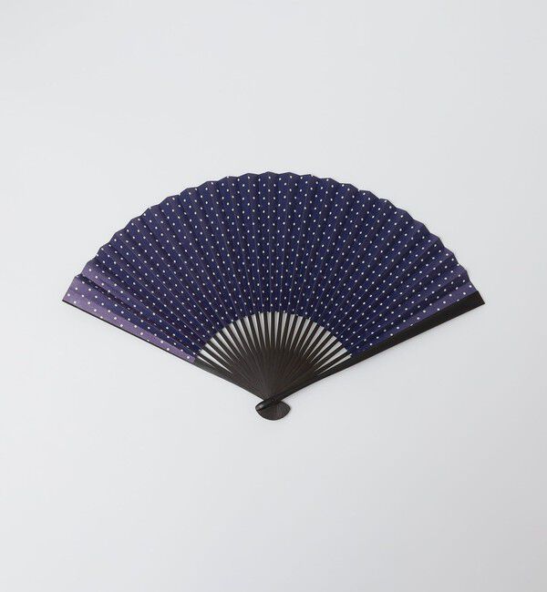 SHIPS「【SHIPS別注】宮脇賣扇庵: ドット/コモン 扇子」|その他|ネイビー