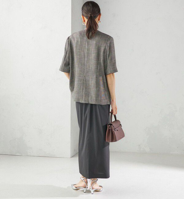 SHIPS for women「〈洗濯機可能〉マルチ ファンクション ロング タイト スカート」|スカート|