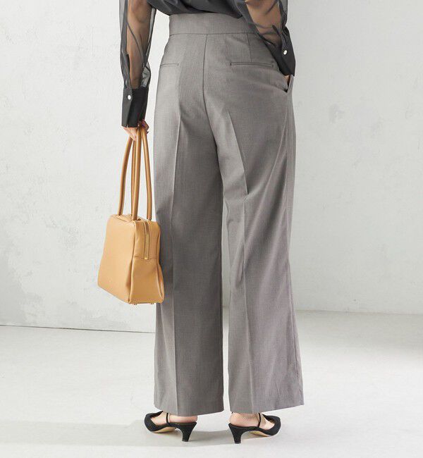 SHIPS for women「〈洗濯機可能〉マルチ ファンクション ワイド スラックス」|その他|