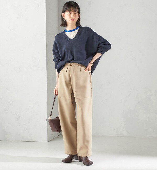 SHIPS for women「【SHIPS別注】GOLDEN MILLS: 〈手洗い可能〉2WAY ベイカー パンツ」|その他|