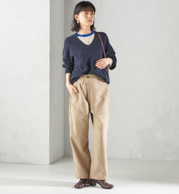 SHIPS for women「【SHIPS別注】GOLDEN MILLS: 〈手洗い可能〉2WAY ベイカー パンツ」|その他|