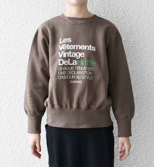 SHIPS any「【SHIPS any別注】La Hutte:〈洗濯機可能〉裏起毛 クルーネック スウェット 25AW」|スウェット・ジャージ|
