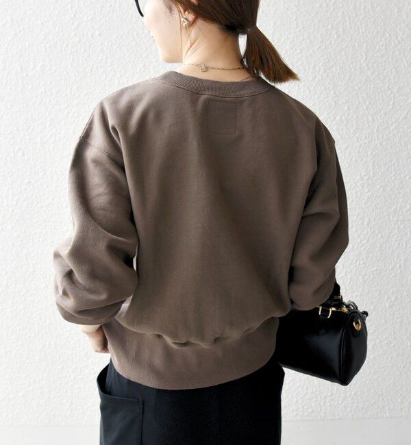 SHIPS any「【SHIPS any別注】La Hutte:〈洗濯機可能〉裏起毛 クルーネック スウェット 25AW」|スウェット・ジャージ|