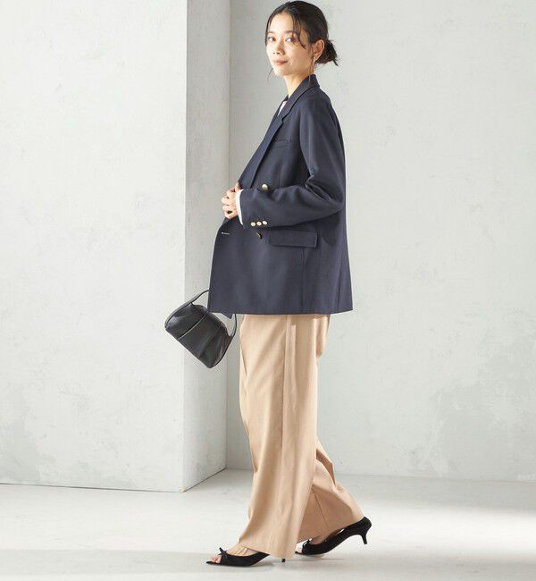 SHIPS for women「ウール ギャバジン ダブル ブレスト ジャケット」|テーラードジャケット|