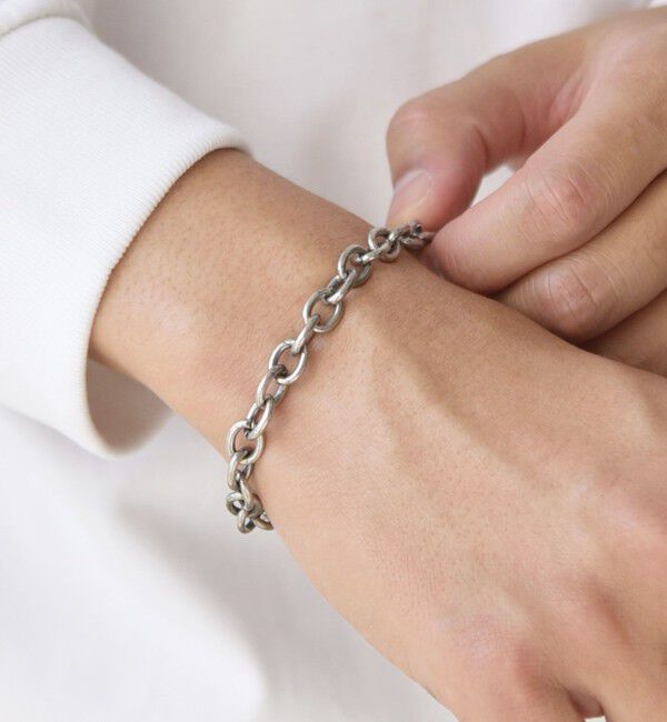 SHIPS any「SHIPS any: 7mm シルバー プレーティング ブレスレット◇」|ブレスレット・バングル|