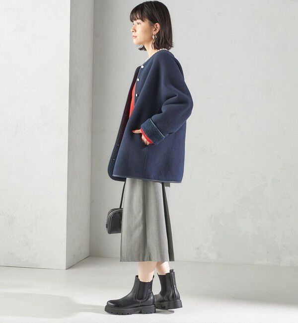 SHIPS for women「《一部追加予約》チェック ボックス プリーツ スカート」|スカート|