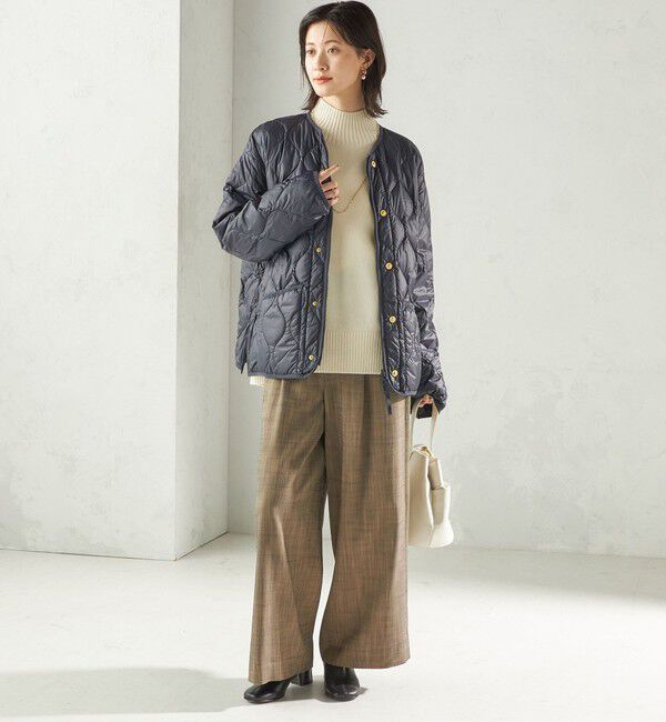 SHIPS for women「【SHIPS別注】TAION:〈手洗い可能〉リブ マルチ WAY ダウン ジャケット」|ダウン|