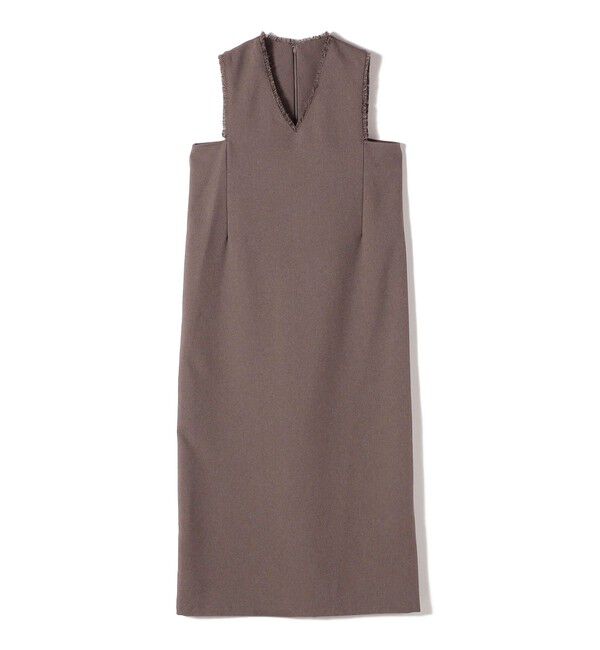 SHIPS Colors 「SHIPS Colors:〈手洗い可能〉シャーク フリンジ ジャンパー ワンピース◇」|ジャンパースカート|