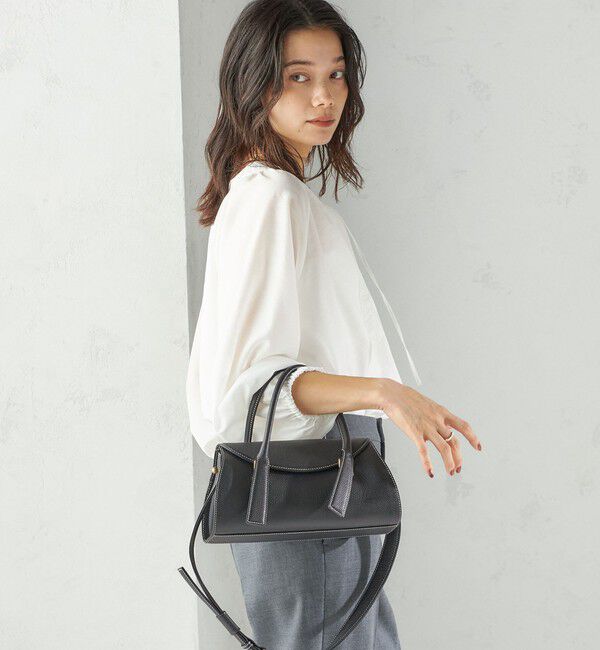 SHIPS for women「〈手洗い可能〉シアー タンブラー デザイン ギャザー ブラウス」|シャツ・ブラウス|