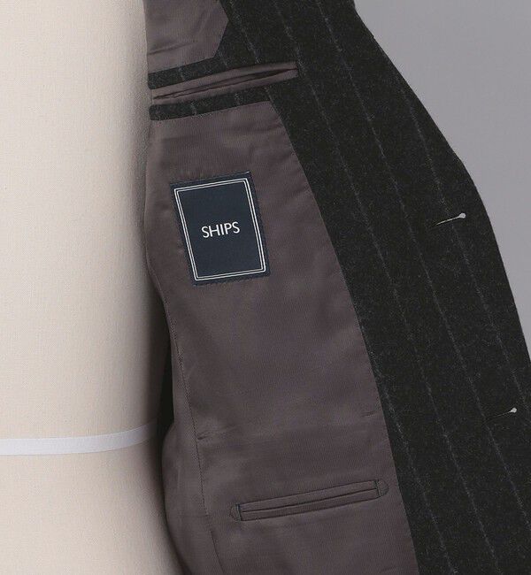 SHIPS「SHIPS: ラグジュアリー FOX BROTHERS チョークストライプ スーツ」|スーツ|