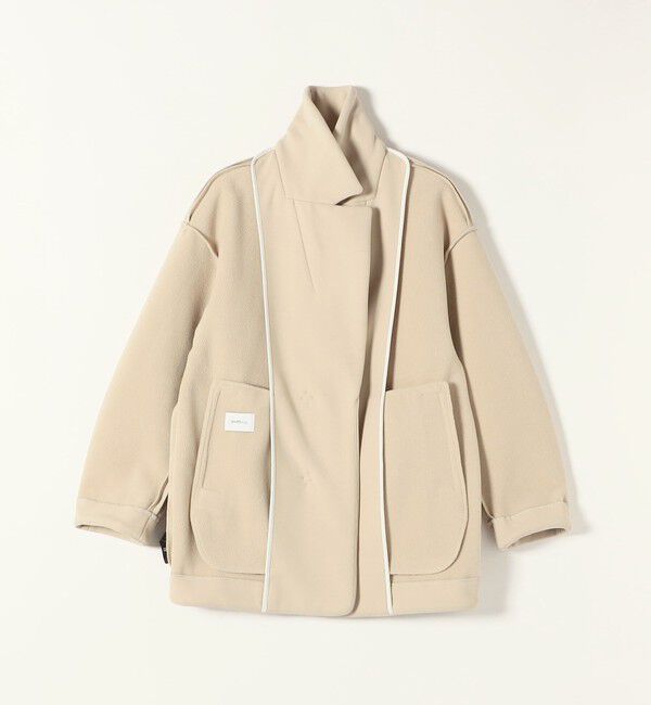 SHIPS any「SHIPS any:〈洗濯機可能〉ダンボール コクーン テーラード ミディ コート」|チェスターコート|