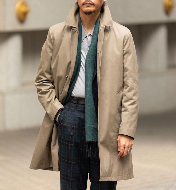 SHIPS「SHIPS: VENTILE(R) コットン ステンカラー コート」|ステンカラーコート|ベージュ系