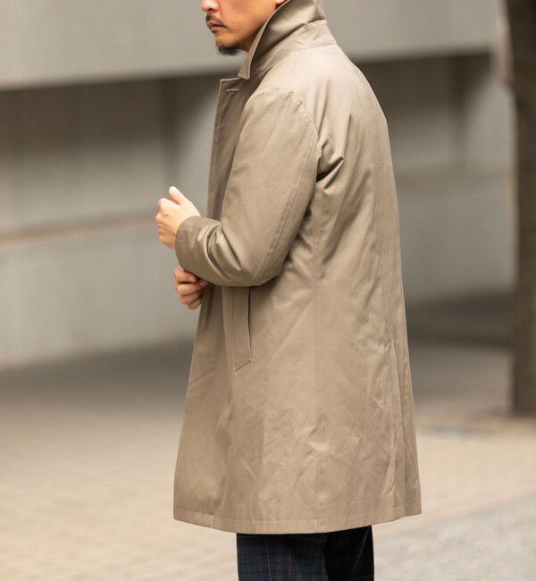 SHIPS「SHIPS: VENTILE(R) コットン ステンカラー コート」|ステンカラーコート|